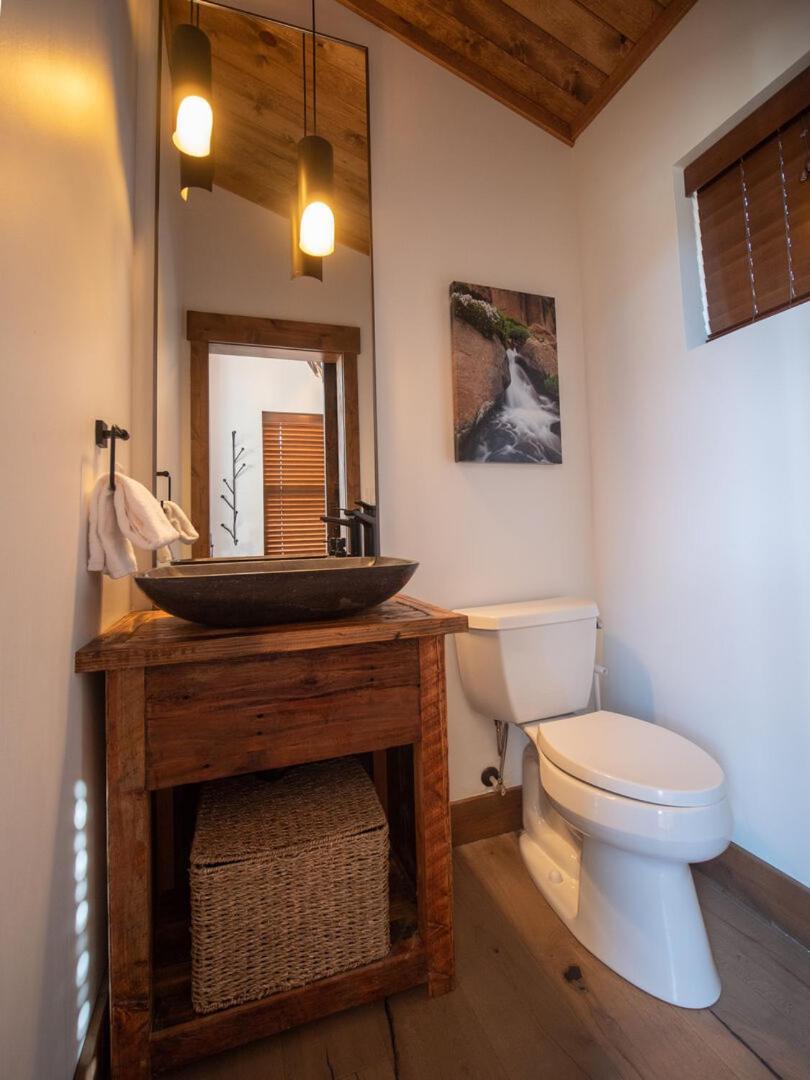 Chic Retreat Indoor Outdoor Fireplace, Private Jacuzzi, Great Location! Estes Park Zimmer foto