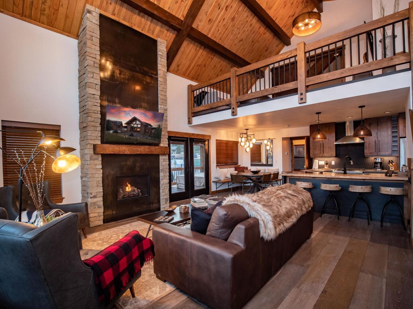Chic Retreat Indoor Outdoor Fireplace, Private Jacuzzi, Great Location! Estes Park Zimmer foto
